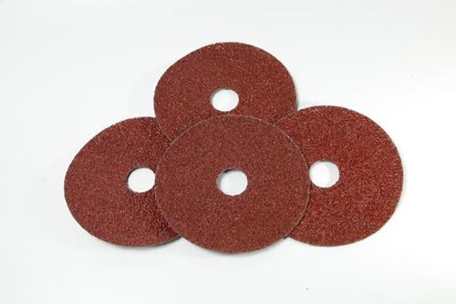 ACC.ROLLS DISCO DE FIBRA DE 115MM.P/AMOLAD.ANG.GR.GRUESO (9037)