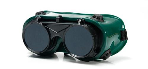 ANTIPARRA PARA SOLDADURA NAZKA REDONDA VISOR LEVADIZO