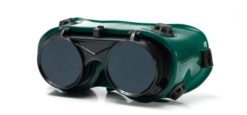 ANTIPARRA PARA SOLDADURA NAZKA REDONDA VISOR LEVADIZO