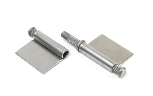 BISAGRA FICHA DE HIERRO PUL. P/HERRERO DE 80X20X1,25 REVERSIBLE (4008)