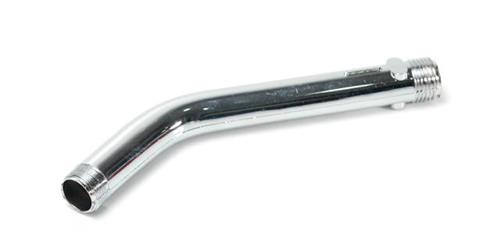 BRAZO DE PLÁSTICO CROMADO A 45º PARA LLUVIA