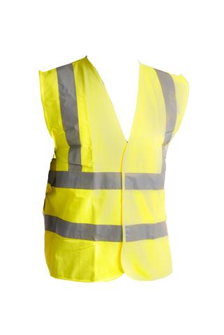 CHALECO AMARILLO FLUO CON REFLECTIVOS ECO