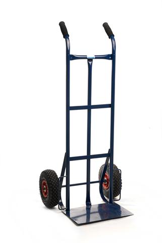 CARRITO ABIERTO REFORZADO CON PUÑOS RUEDA NEUMÁTICA