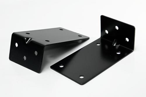 CONECTOR ÁNGULO DESIGUAL S.C NEGRO DE 117X70X142 MM.