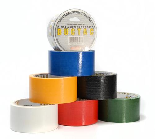 CINTA DUCT TAPE TACSA MULTIPROPÓSITO AMARILLA