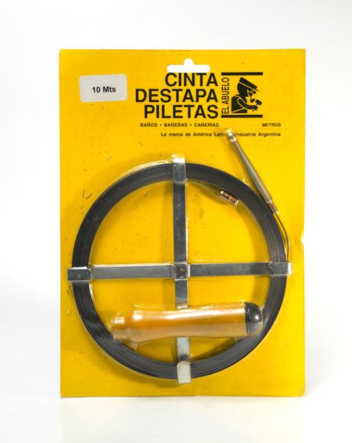 CINTA DESTAPA PILETAS METÁLICA EL ABUELO DE 5 M.