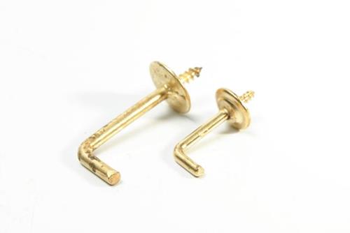 CLAVO EL ESCUERZO ESCUADRA BRONCEADO CON TOPE 23X80 (25 U.)