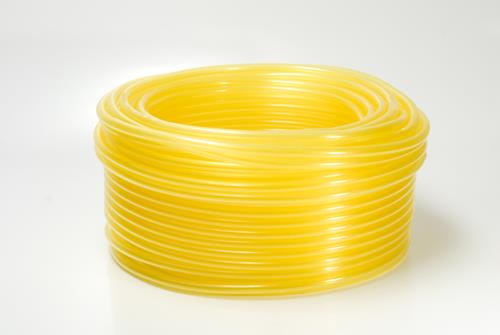 CAÑO PARA HIDROCARBURO PLASTIRRABIT AMARILLO DE 5MM.X8MM. (ROLLO X 50 M.)