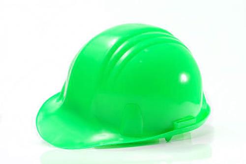 CASCO L&R DE POLIETILENO, VERDE