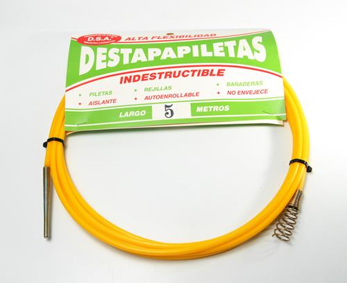 CINTA DESTAPA PILETAS PLÁSTICA D.S.A. DE 5 M.
