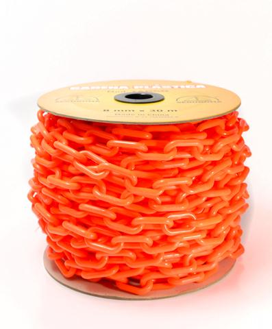 CADENA PLÁSTICA DEMARCATORIA BICOLOR (ROJA Y BLANCA)(O.CHINA)