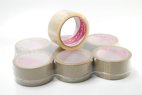 CINTA PARA EMBALAR AUCA DE 48MM.X50M.MARRÓN (BULTO CERRADO)