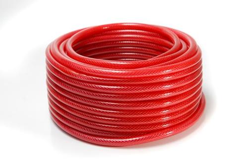 CAÑO PARA PRESIÓN ROJO 300 LB. PLASTIRRABIT DE 6MM. (ROLLO X 25 M.)