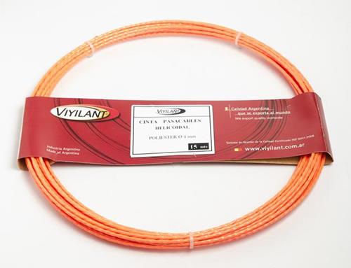 CINTA PASACABLE VIYILANT POLIESTER HELICOIDAL DE 15 M.