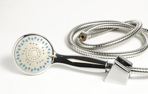 DUCHADOR DE MANO 3 FUNCIONES 85 MM. CON FLEXIBLE 1,50 M.