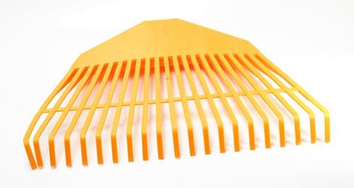 ESCOBA BARREHOJAS EL ABUELO PLÁSTICA 56 CM. CON CABO