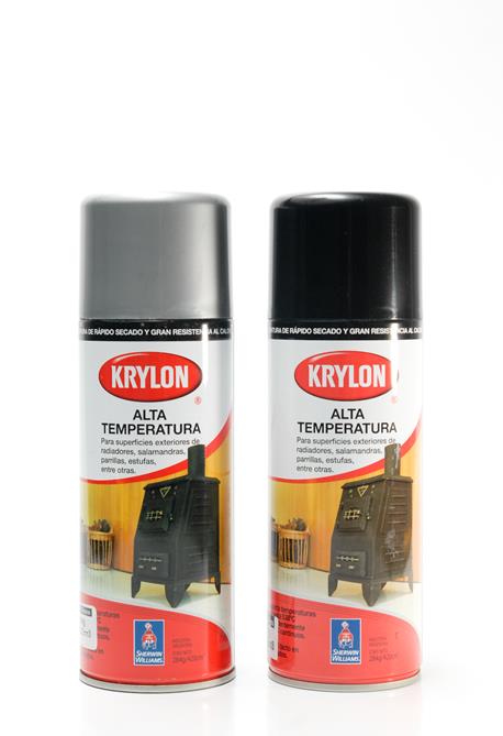 ESMALTE KRYLON AEROSOL X 340 G. ALTA TEMPERATURA NEGRO