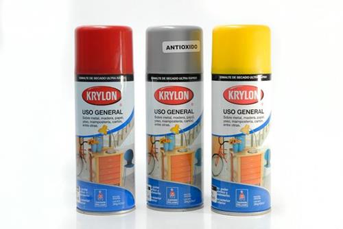 ESMALTE KRYLON AEROSOL X 340 G. BLANCO MATE (CAJA CERRADA)