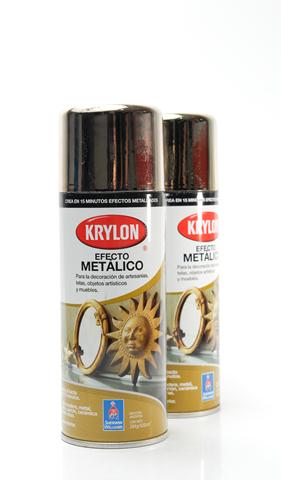 ESMALTE KRYLON AEROSOL X 284 G. EFECTO METÁLICO BRONCE (CAJA CERRADA)