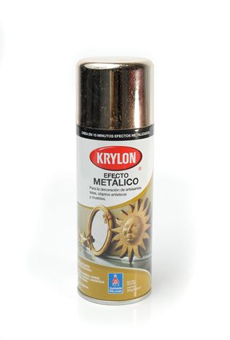 ESMALTE KRYLON AEROSOL X 284 G. EFECTO METÁLICO ORO