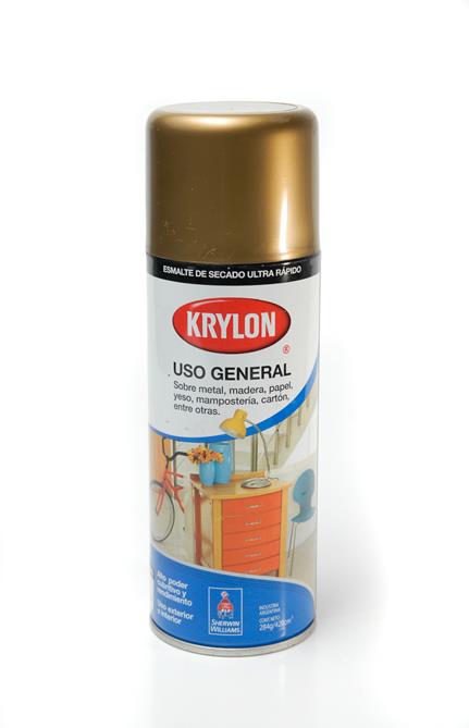 ESMALTE KRYLON AEROSOL X 340 G. ORO