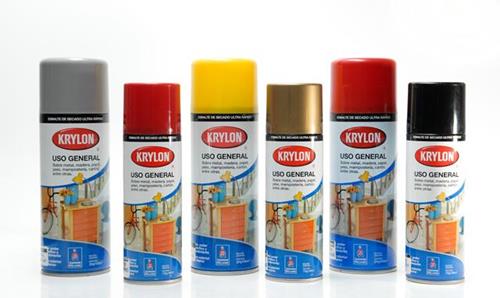 ESMALTE KRYLON AEROSOL X 170 G. SATINADO BLANCO (CAJA CERRADA)