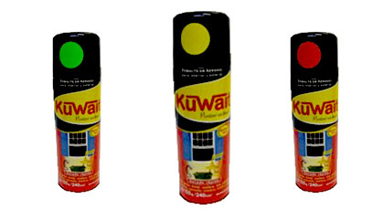 ESMALTE KUWAIT AEROSOL X 155 G. ALUMINIO