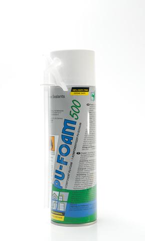 ESPUMA DE POLIURETANO AEROSOL 500 ML. (BULTO CERRADO)