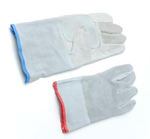 GUANTE DE CUERO DESCARNE PUÑO CORTO MODELO AMERICANO (EL PAR)