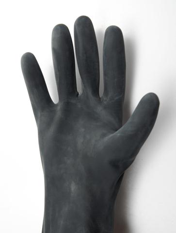 GUANTE DE GOMA TACOLATEX CORTO PESADO NO 9 (EL PAR)