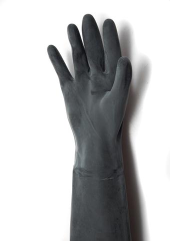 GUANTE DE GOMA TACOLATEX LARGO PESADO MEDIANO (EL PAR)
