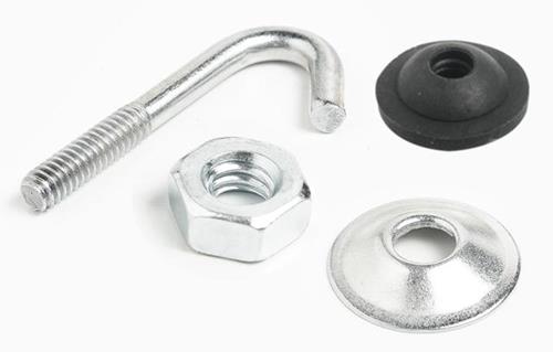 GANCHO J COMPLETO DE 1/4 X 100 (X 100 U.)