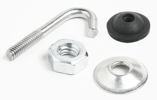 GANCHO J COMPLETO DE 1/4 X 50 (X 100 U.)