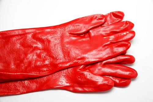 GUANTE DE P.V.C.TACOLATEX CORTO NO 10 1/2 (EL PAR)