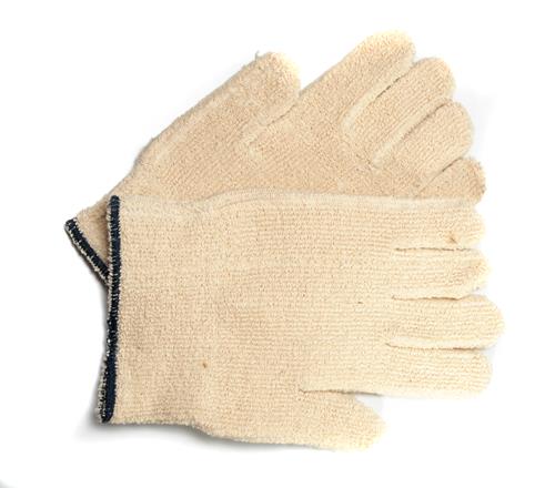 GUANTE TEJIDO DE TERRYCLOTH (EL PAR)