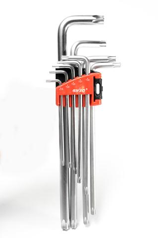JUEGO DE LLAVES TORX L X 9 PZAS. (O.CHINA)