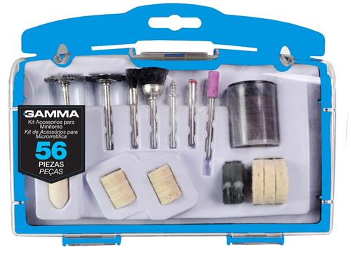 KIT DE ACCESORIOS PARA MINITORNO GAMMA DE 56 PIEZAS