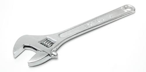 LLAVE AJUSTABLE CROMADA DE 10 (O. CHINA)