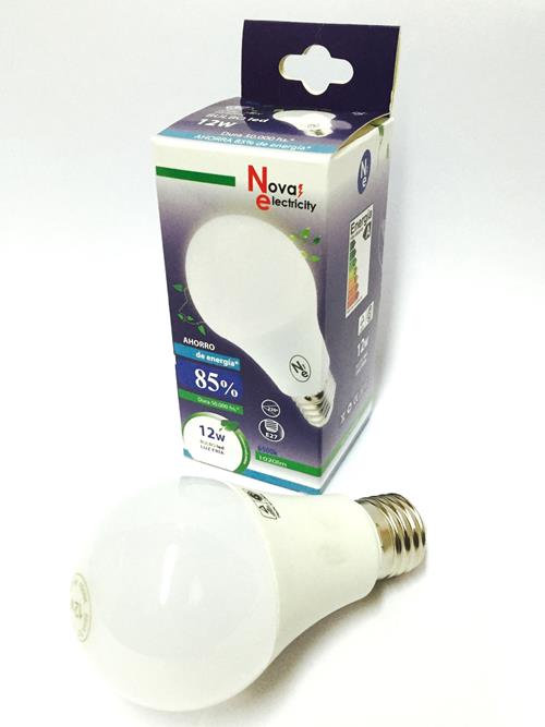 LAMPARA LED BULBO 7 W. CALIDA E27