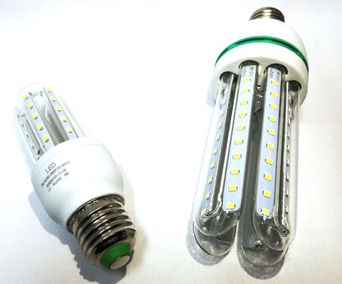 LAMPARA LED T/BAJO CONSUMO 3 VELAS 7 W. (125 W.)