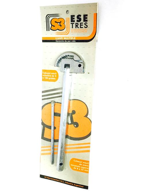 LLAVE ARTICULADA MÚLTIPLE S3