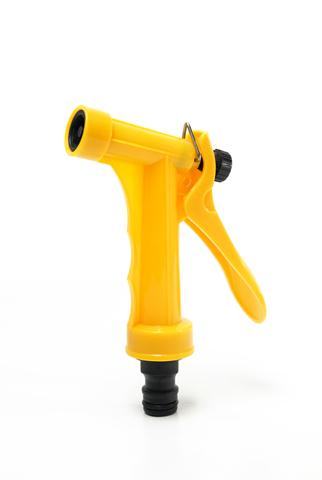 LANZA PLÁSTICA PARA RIEGO TIPO PISTOLA P/ACOPLE RÁPIDO (O.CHINA)