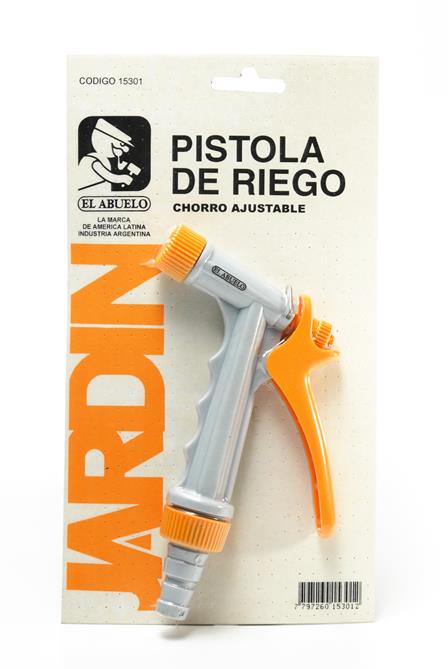 LANZA PLÁSTICA EL ABUELO PARA RIEGO TIPO PISTOLA