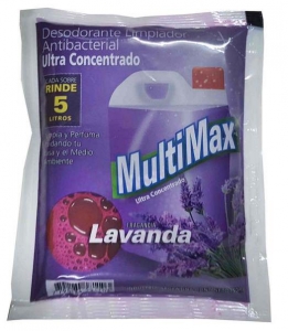 MULTIMAX DESODORANTE LIMPIADOR CITRICO SOBRE 150 ML. RINDE 5 LTS.