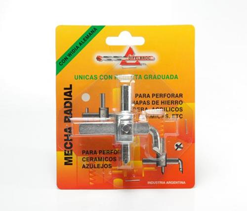 MECHA RADIAL PARA METAL DIFELBROC