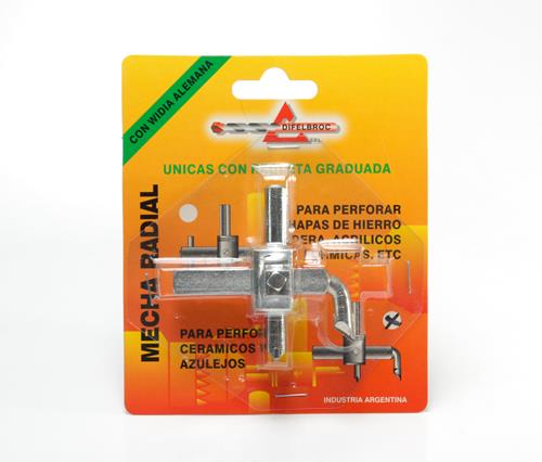 MECHA RADIAL PARA METAL DIFELBROC