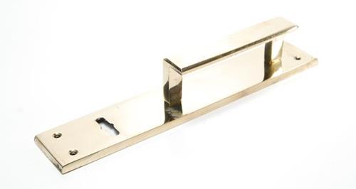 MANIJÓN DE BRONCE PULIDO RECTO