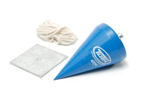 PLOMADA PARA ALBAÑIL TOTH DE 700 G.