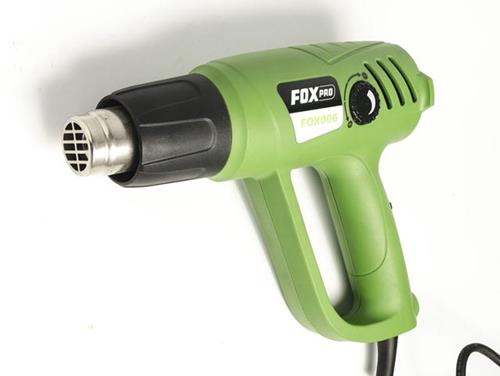 PISTOLA DE CALOR FOX-PRO TEMP. VAR. (2000 W.) ART.006C