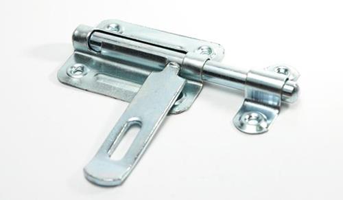 PASADOR O.C CERROJO ZINCADO CON PORTACANDADO DE 21 CM.